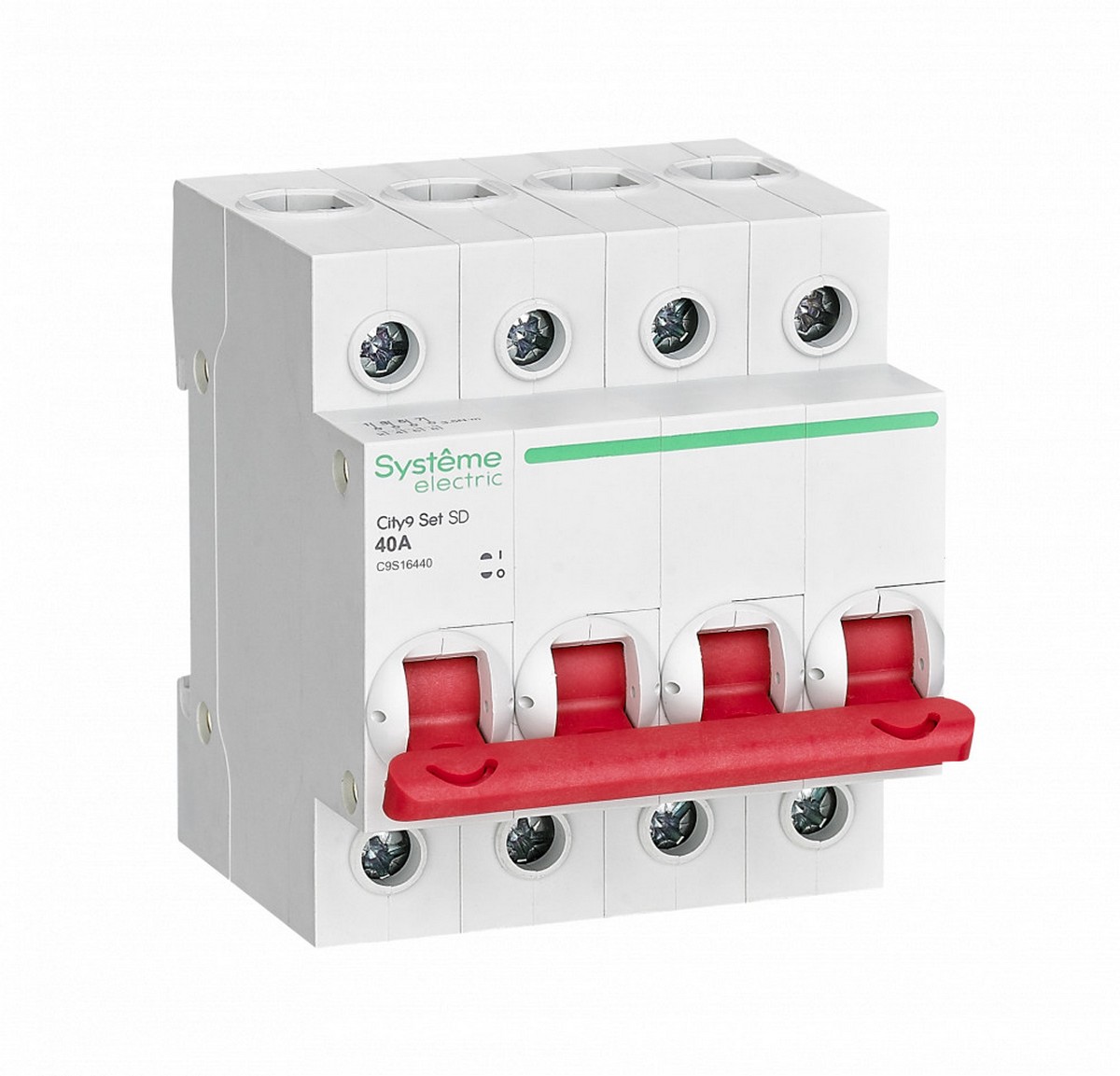 Systeme Electric Выключатель нагрузки SE City9 Set (ВН) 4P 40А 400В C9S16440 