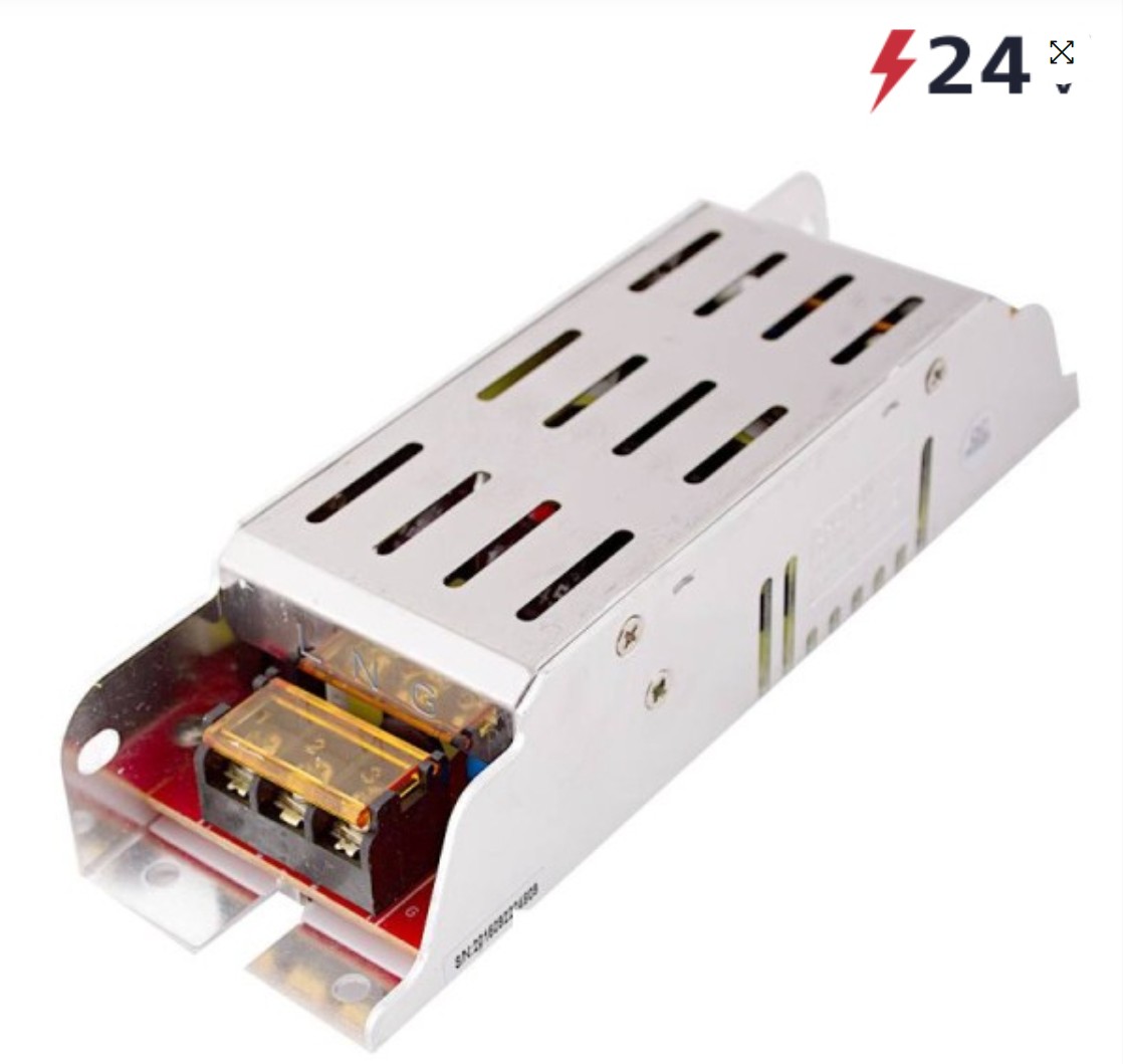 Блоки питания для светодиодной ленты Блок питания для светодиодной ленты Eleganz 24V 150W IP20 узкий EL-0006