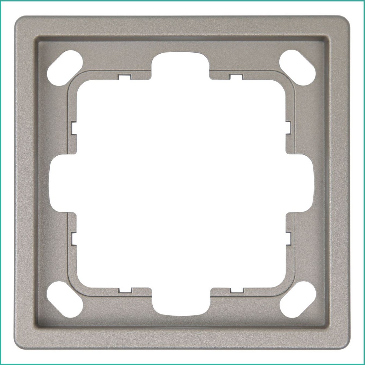 JASMART FD - розетки и выключатели Рамка JASMART FD 1-постовая Бронза 1001BR