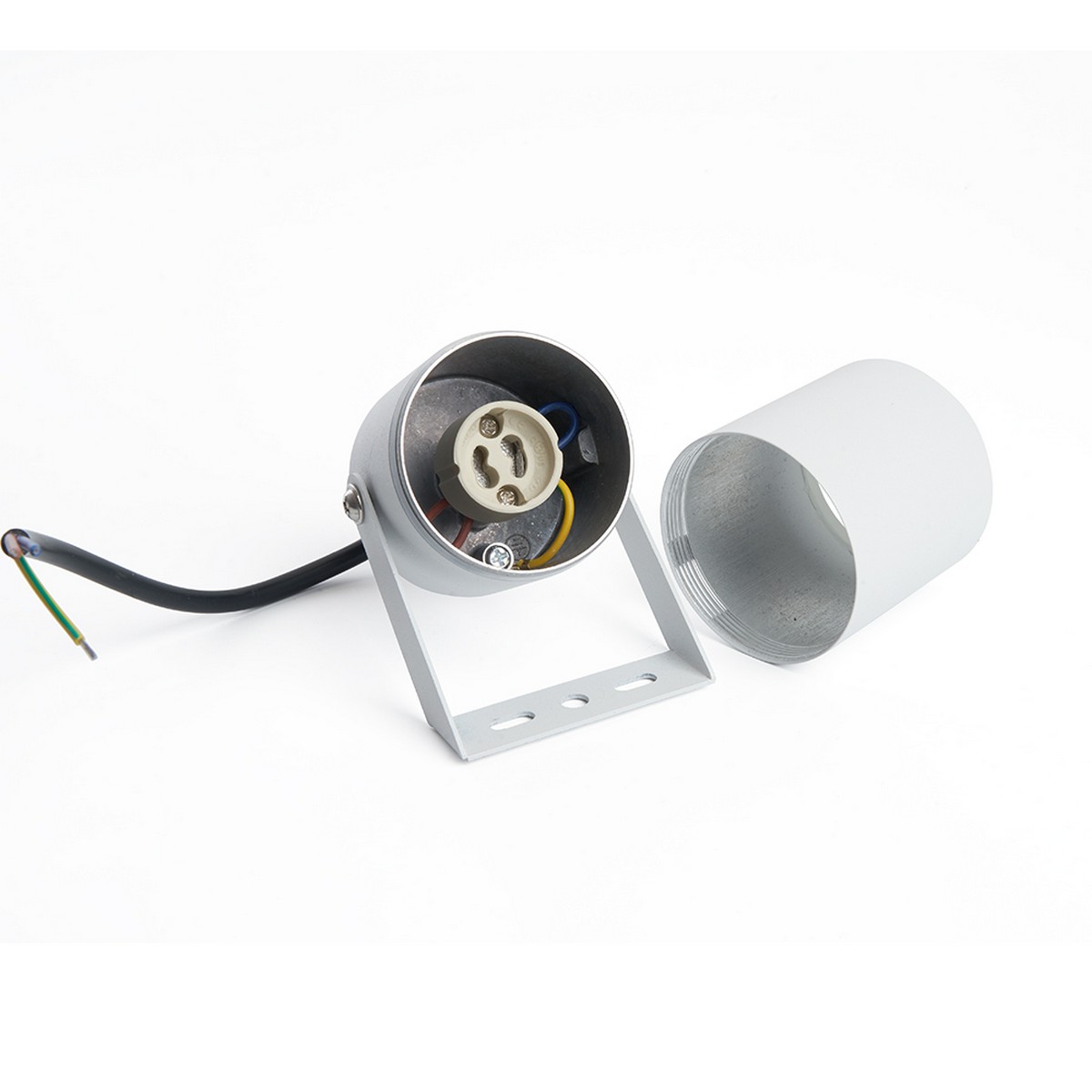 Уличные настенные светильники Светильник садово-парковый Feron DH1703 на стену  GU10 230V белый (на стену) 48319 