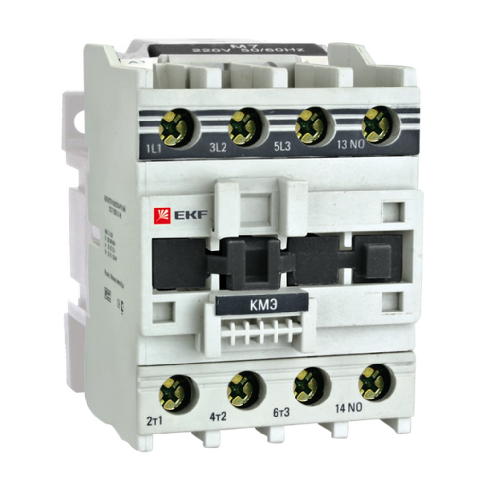 Контакторы Контактор EKF PROxima КМЭ малогабаритный 25А 220В 1NO ctr-s-25-220 