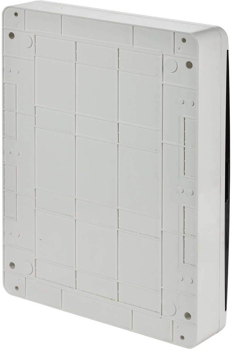 Пластиковые боксы и щиты IEK Корпус пластиковый IEK TEKFOR ЩРН-П-54 IP41 черн. прозр. дверь TF5-KP12-N-54-41-K01-K03