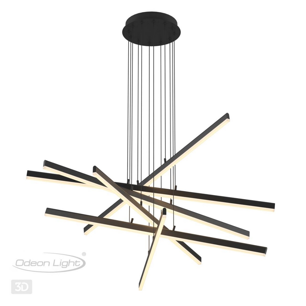 Подвесные светодиодные светильники Подвесной светильник ODEON LIGHT 3890/96L RUDY 