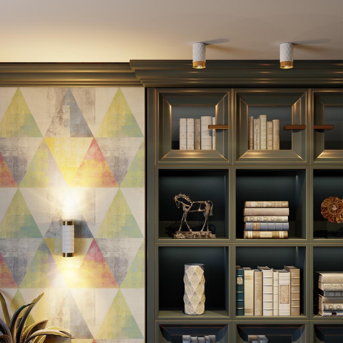 Накладные светодиодные светильники Потолочный светильник ODEON LIGHT 4286/1C AD ASTRUM 