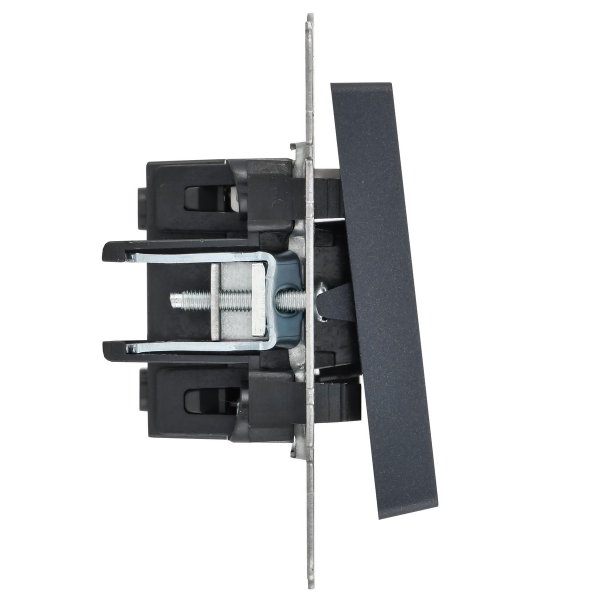 IEK Brite Маренго Выключатель IEK BRITE 1-клавишный с индикацией 10А ВС10-1-1-БрМ маренго BR-V10-1-10-K35