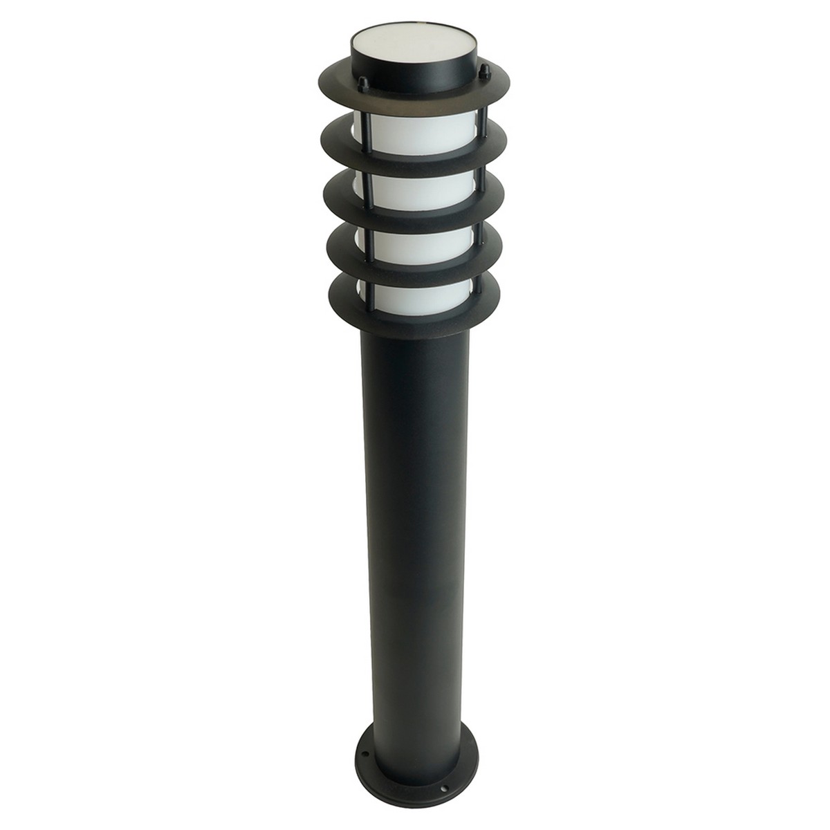 Уличные светильники столб Светильник садово-парковый Feron DH047-650 Техно столб 18W E27 черный 51528 