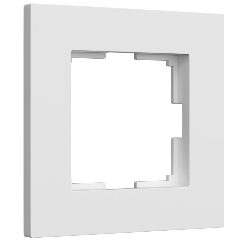 Рамки Werkel Slab Рамка Werkel на 1 пост Slab (белый матовый) W00129610