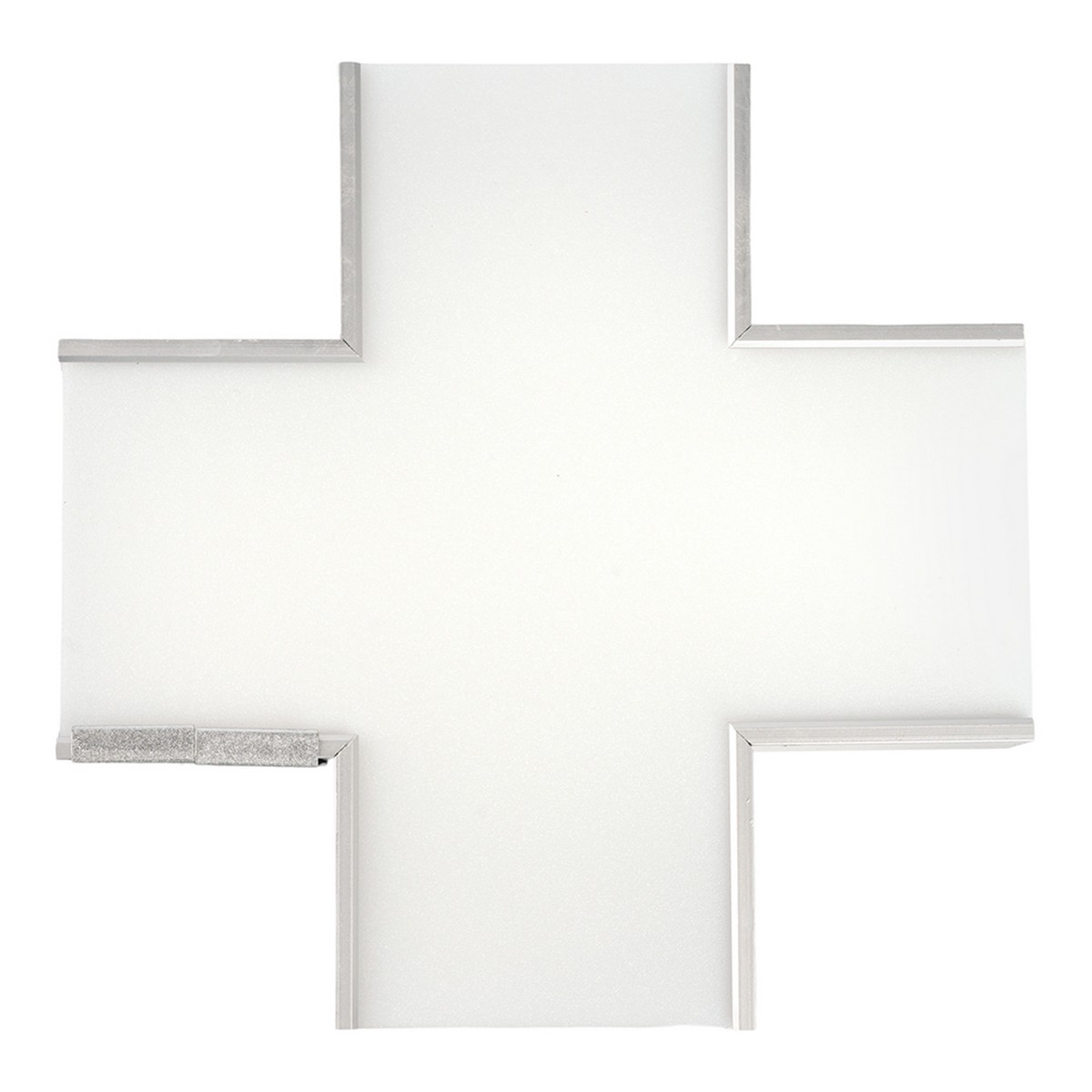 Линейные светодиодные светильники Светильник коннектор Feron AL4036X 6W 3000К-4000К-6400K X-образный серебро RetailRay 51874 