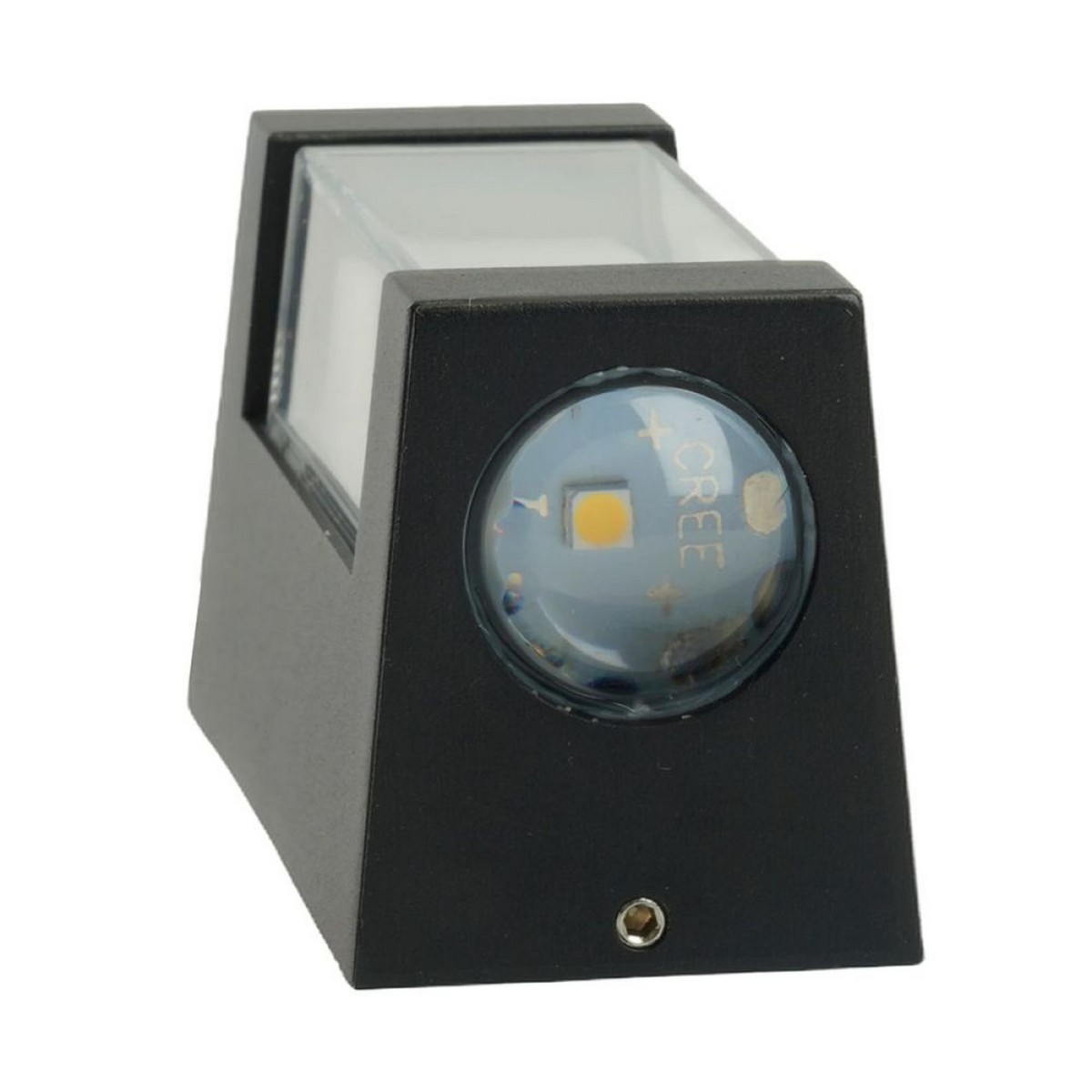 Уличные настенные светильники Светильник уличный светодиодный Feron DH058 4W 380Lm 3000K черный 51489 