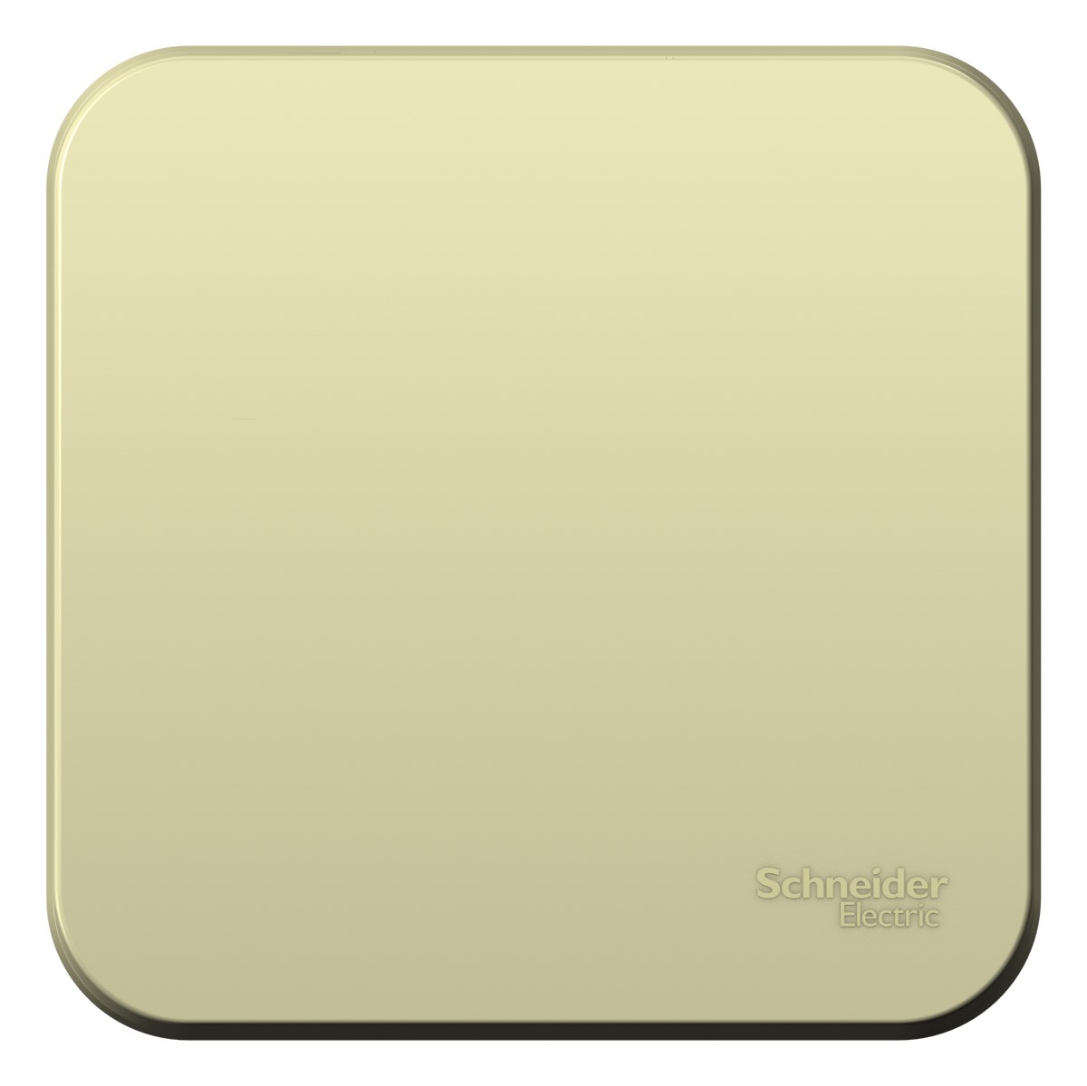 Blanca бежевые розетки и выключатели Выключатель SE Blanca 1-клавишный Бежевый наружный (cх.1) изолир. пластина BLNVA101017