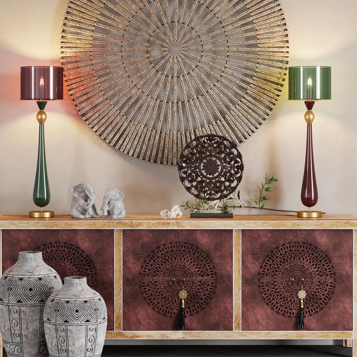 Настольные лампы Настольная лампа ODEON LIGHT 4868/1T TOWER 