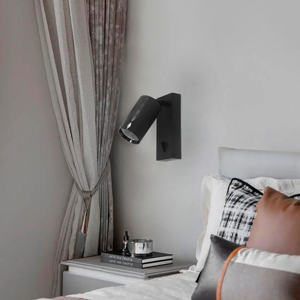 Светильники споты светодиодные Светильник спот Feron ML1880 PRISM GU10 чёрный 48672 