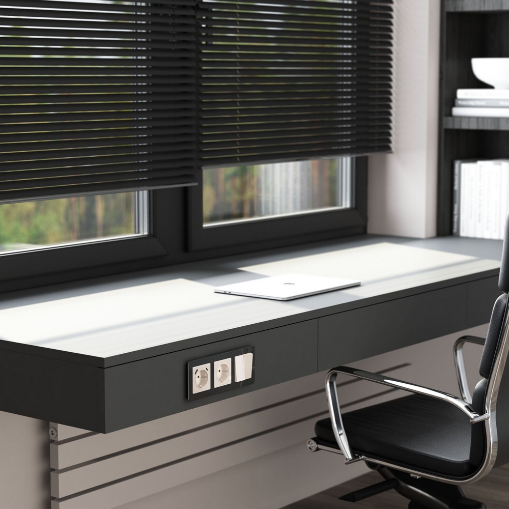 Werkel айвори акрил Розетка Werkel с заземлением, шторками и USB тип A+C (айвори акрил) W11717430