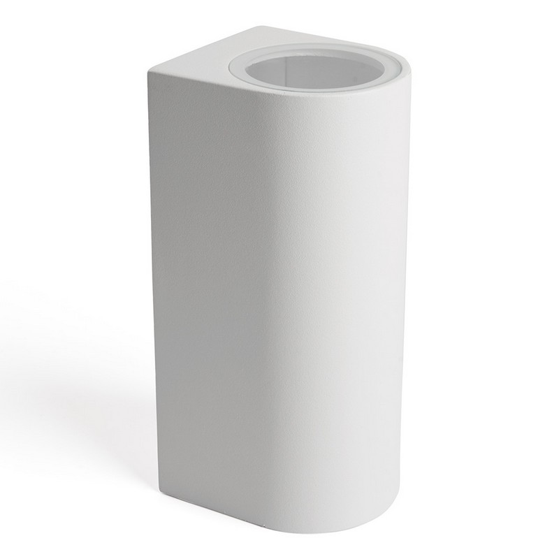 Уличные настенные светильники Светильник садово-парковый Feron DH015 на стену 2*GU10 230V серый 48340 