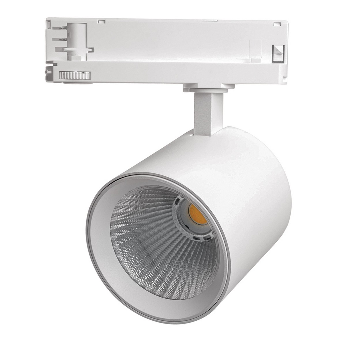Трековые светодиодные светильники Светодиодный светильник Feron TR Reflex трековый 40W 4000К, 36 градусов, белый, 3х фазный с функцией выбора мощности 52058 