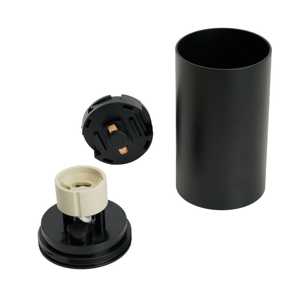 Трековые светодиодные светильники Светильник Feron AL133 трековый GU10 черный 51121 