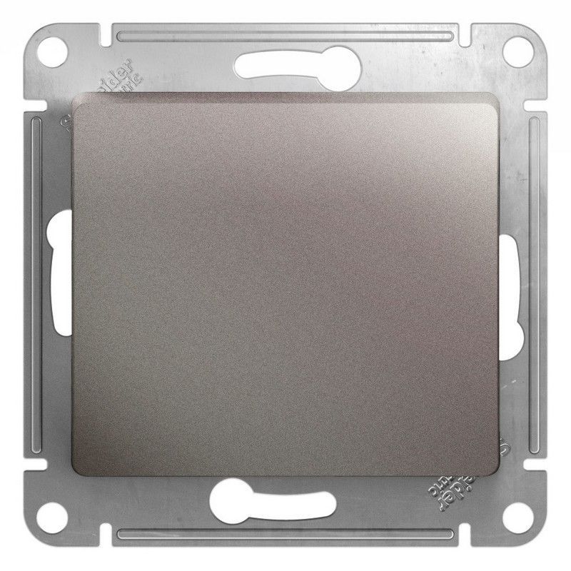 Glossa Платина Переключатель 1-клавишный Systeme Electric Glossa Платина GSL001261