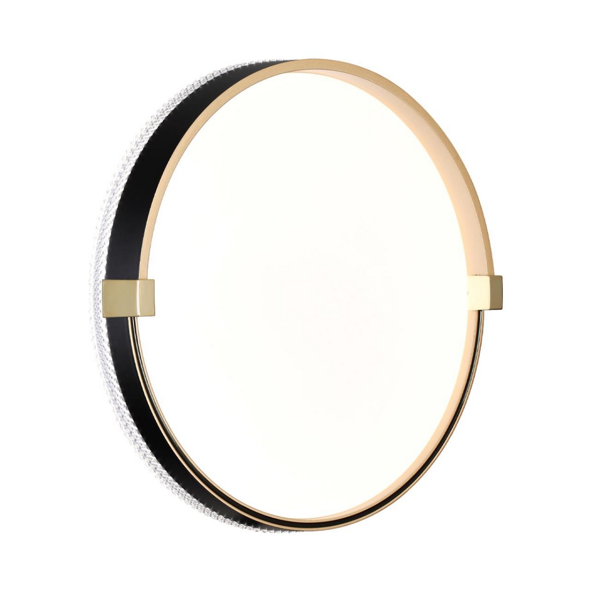 Накладные светодиодные светильники Настенно-потолочный светильник СОНЕКС 7647/CL OLIDI BLACK 