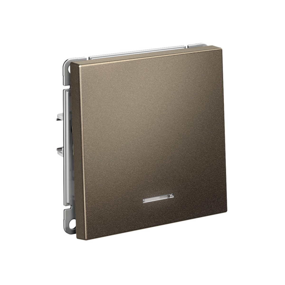 ArtGallery Мокко Выключатель Systeme Electric ArtGallery Мокко 1-клавишный с подсветкой  GAL000613