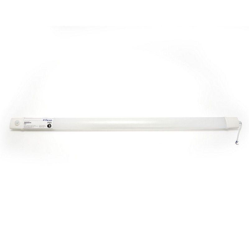 Линейные светодиодные светильники Светильник светодиодный Feron AL5092 линейный с ИК-датчиком 36W 4000K IP65 белый 48155 