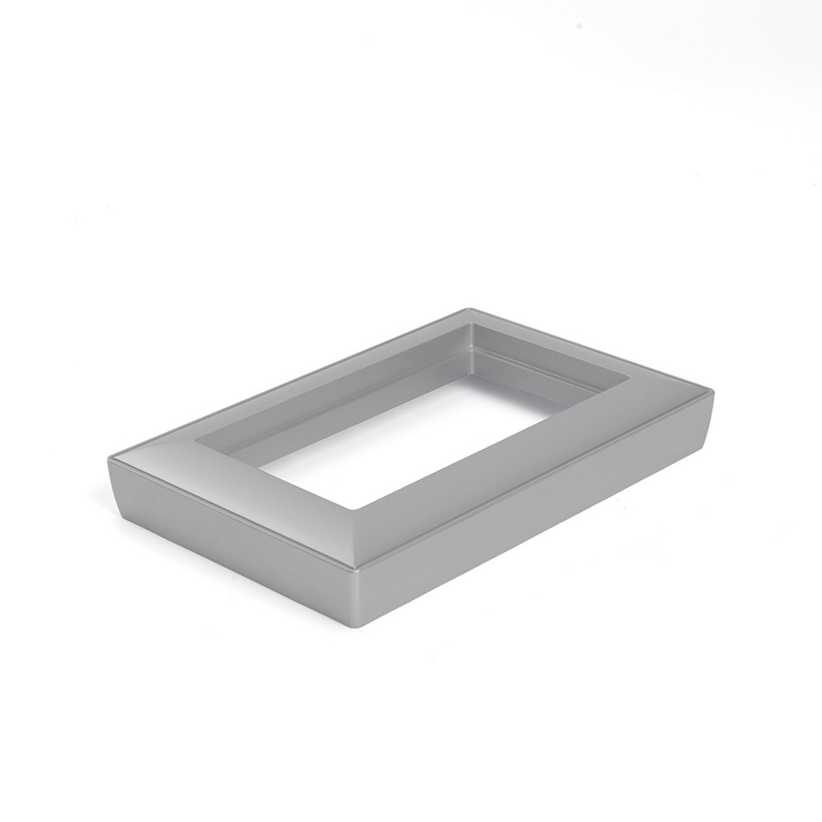 Катрин - Розетки и выключатели Stekker Рамка 2-местная (без перемычки) пластик STEKKER PFR00-7012-08 Катрин серебро 50048