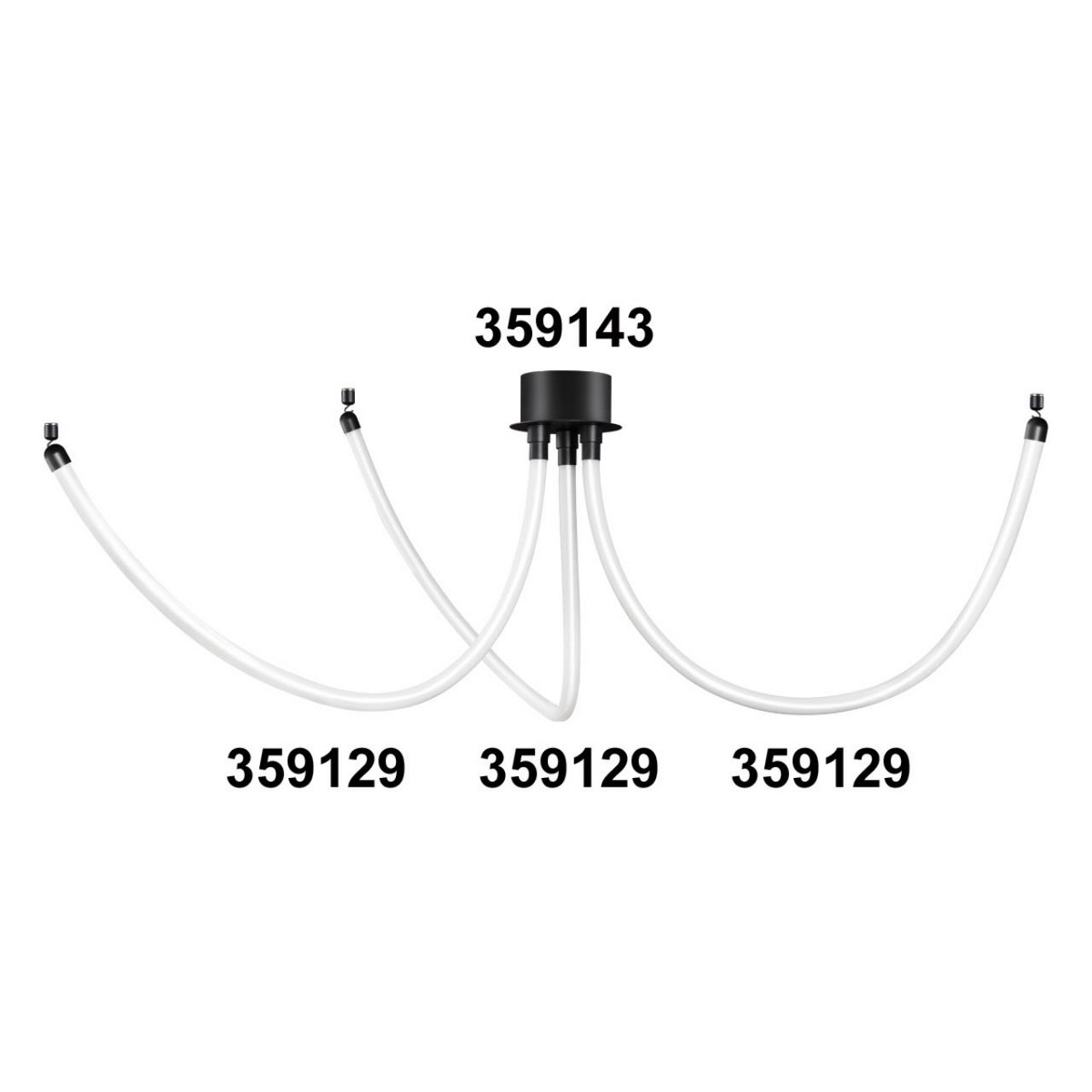 Гибкий неон Светильник светодиодный «ГИБКИЙ НЕОН» NOVOTECH 359129 RAMO 