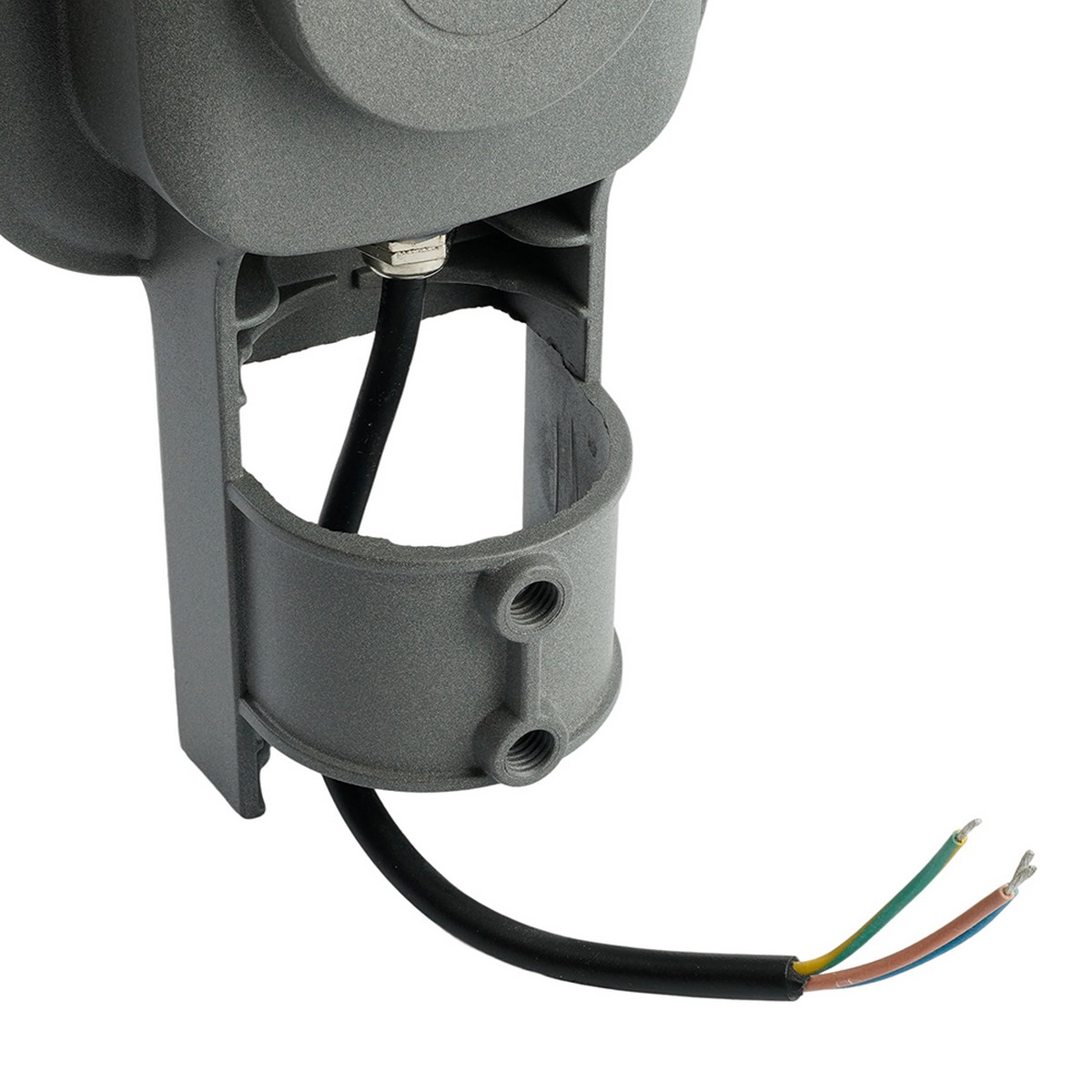 Консольные уличные светодиодные светильники на столб Светодиодный уличный консольный светильник Feron SP3070 30W 5000K серый 51796 