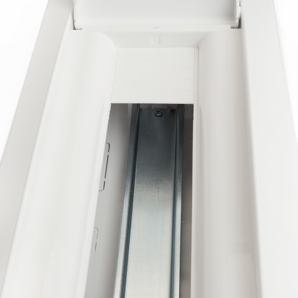 Пластиковые боксы и щиты Stekker Бокс настенный STEKKER EBX50-3/12-20 12 модулей белый пластик серия Standart 49644