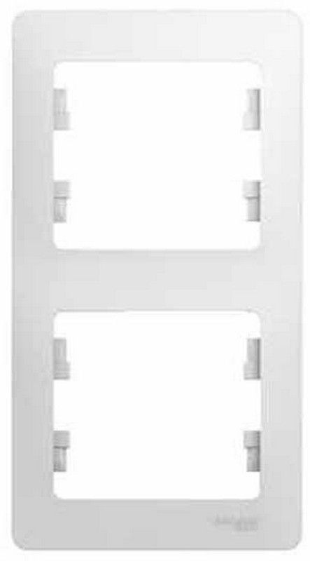 Glossa Белый Рамка Systeme Electric Glossa Белый 2-я, вертикальная GSL000106