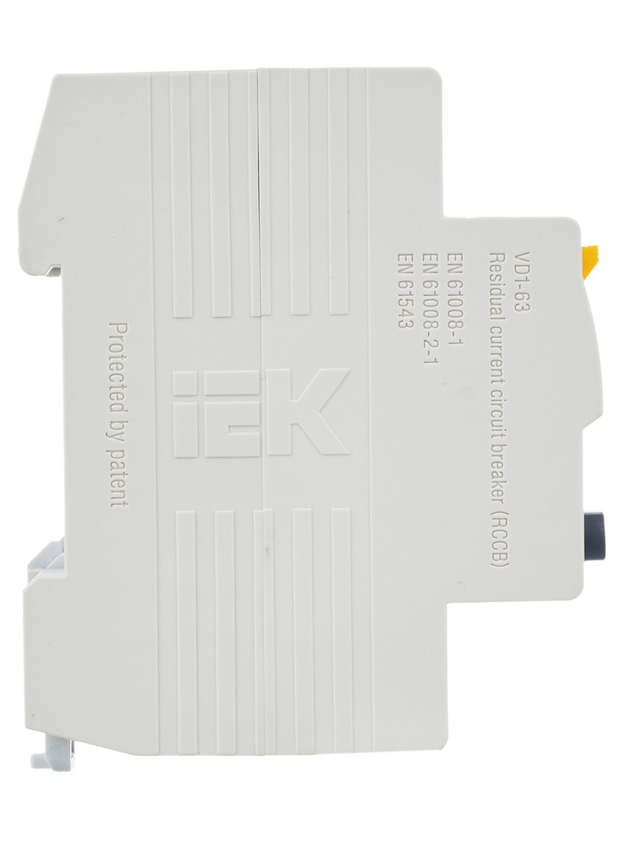 IEK Выключатель дифференциальный IEK KARAT ВД1-63 (УЗО) 2Р 25А 300мА MDV10-2-025-300 