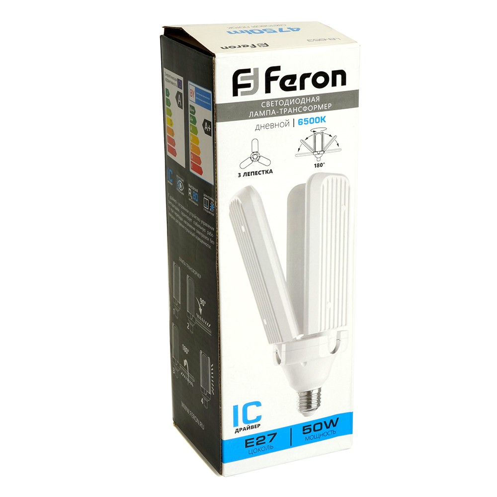 E27 Лампа светодиодная Feron LB-653 E27 50W 4000K 48771 