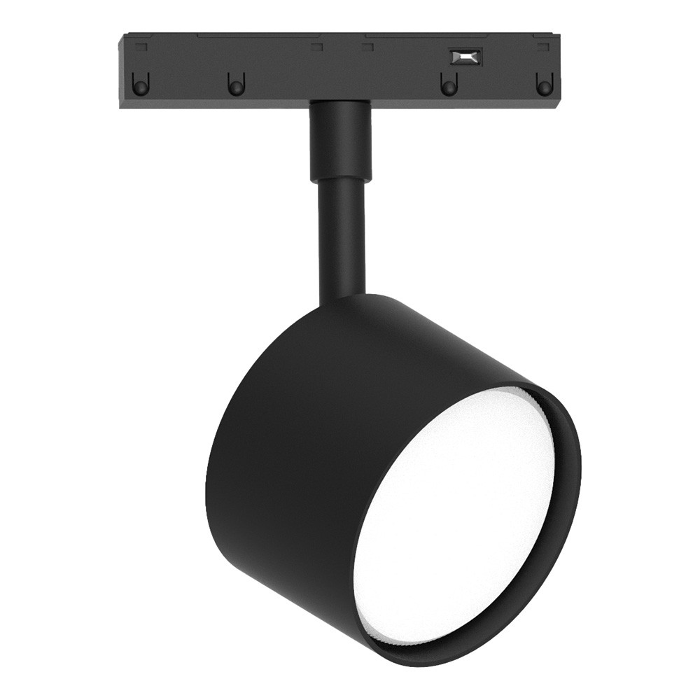 Трековые светодиодные светильники Светильник Feron AL119 трековый магнитный GX53 черный 48727 