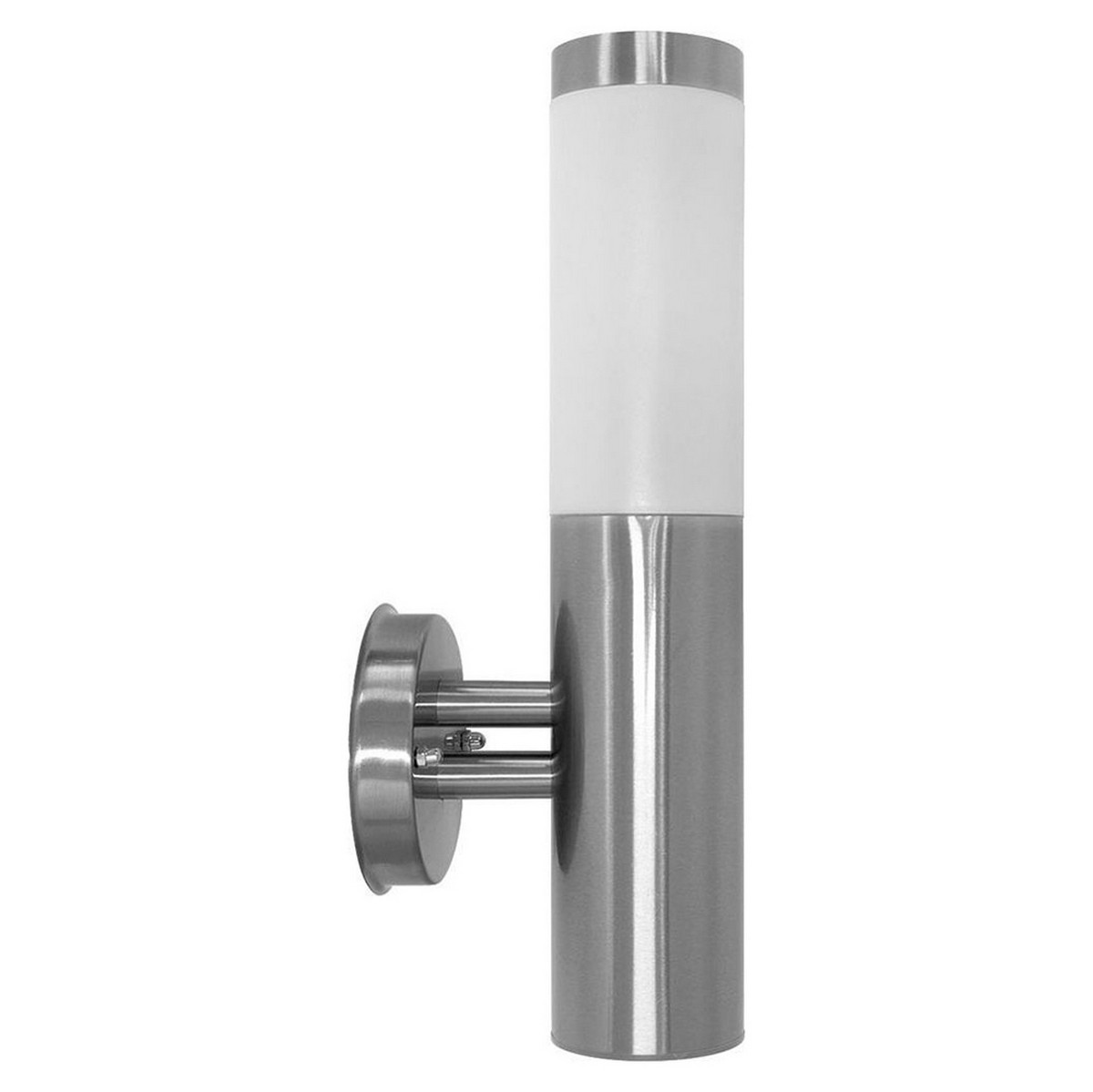 Уличные настенные светильники Светильник уличный Feron DH021-B Техно на стену вверх 18W E27 230V серебро 11807 