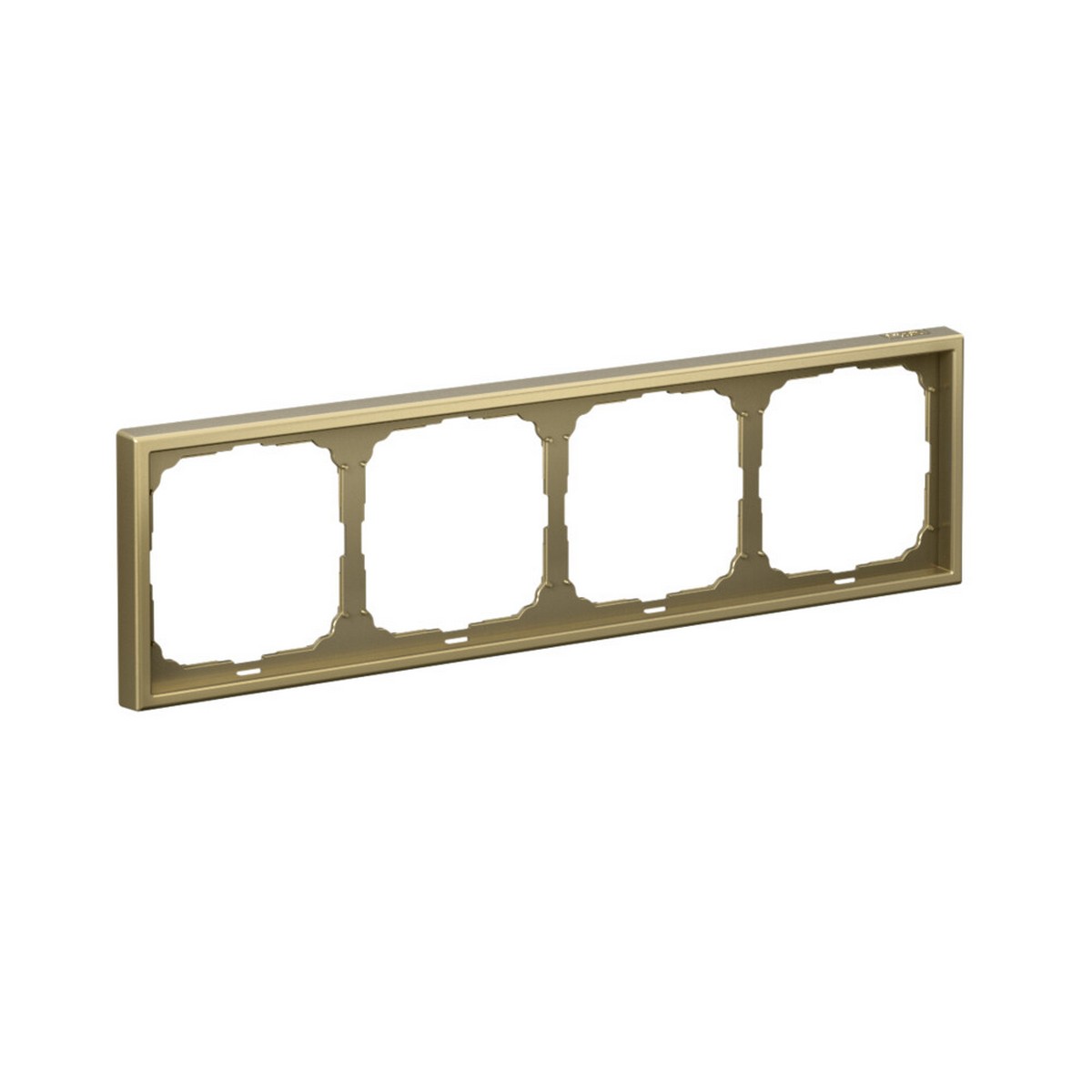 ArtGallery Белый Рамка Systeme Electric ArtGallery Золото 4-ая универсальная GAL001604