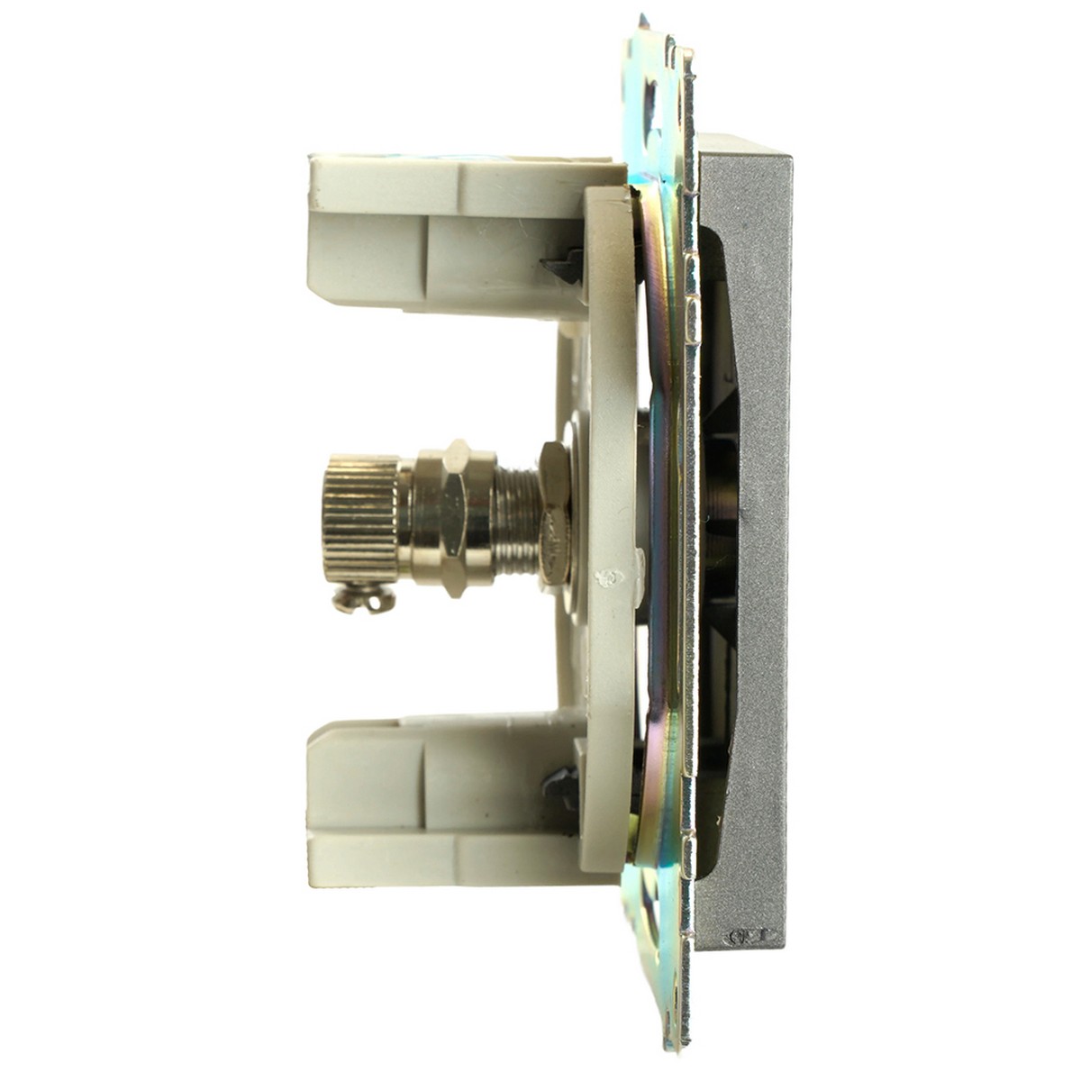 Катрин - Розетки и выключатели Stekker Розетка телевизионная 1-местная STEKKER GLS00-7108-06 75 Ом 5-862МГц Катрин графит 49419