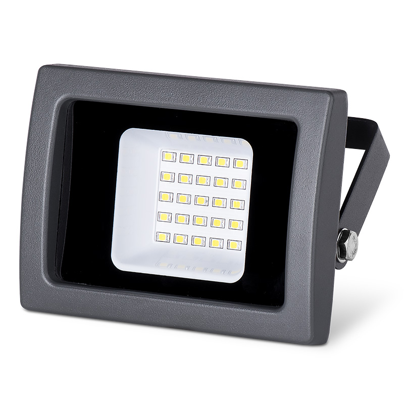 Прожектор светодиодный Wolta WFL-20W/06 20W Серый 5500K