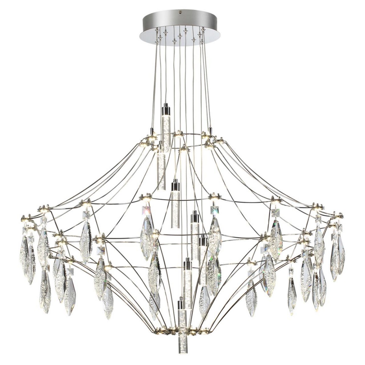 Люстры Потолочный светильник ODEON LIGHT EXCLUSIVE 6699/51CL FLAMENCO LED 