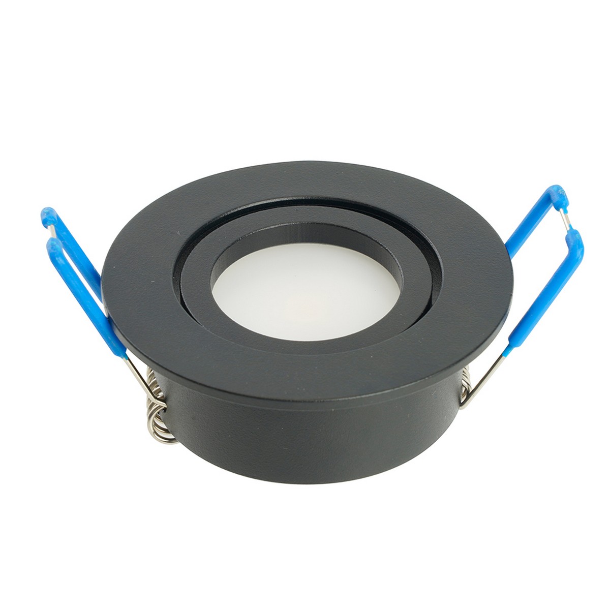 Встраиваемые светодиодные светильники Светильник встраиваемый Feron DL1101 потолочный MR11 G5.3 GU10 черный 51947