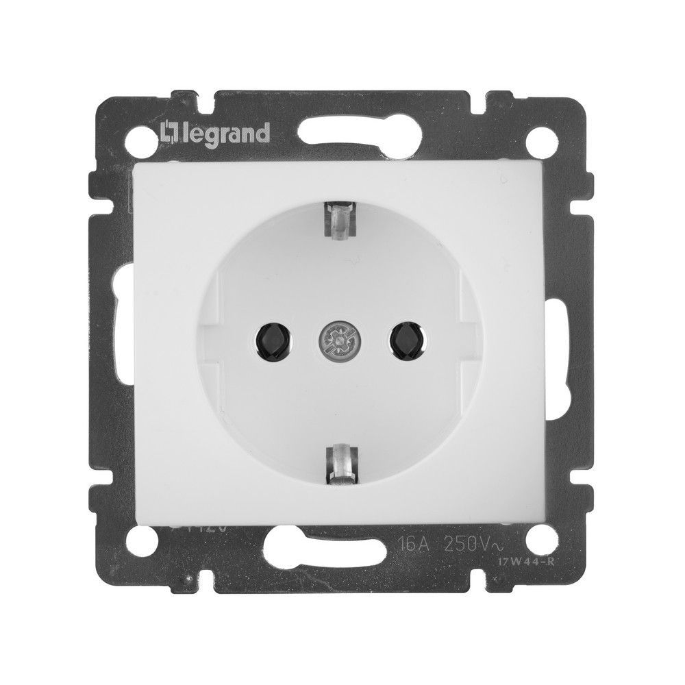 Legrand Valena Classic Белый Розетка Legrand Valena белый 1-ая с/з 774420
