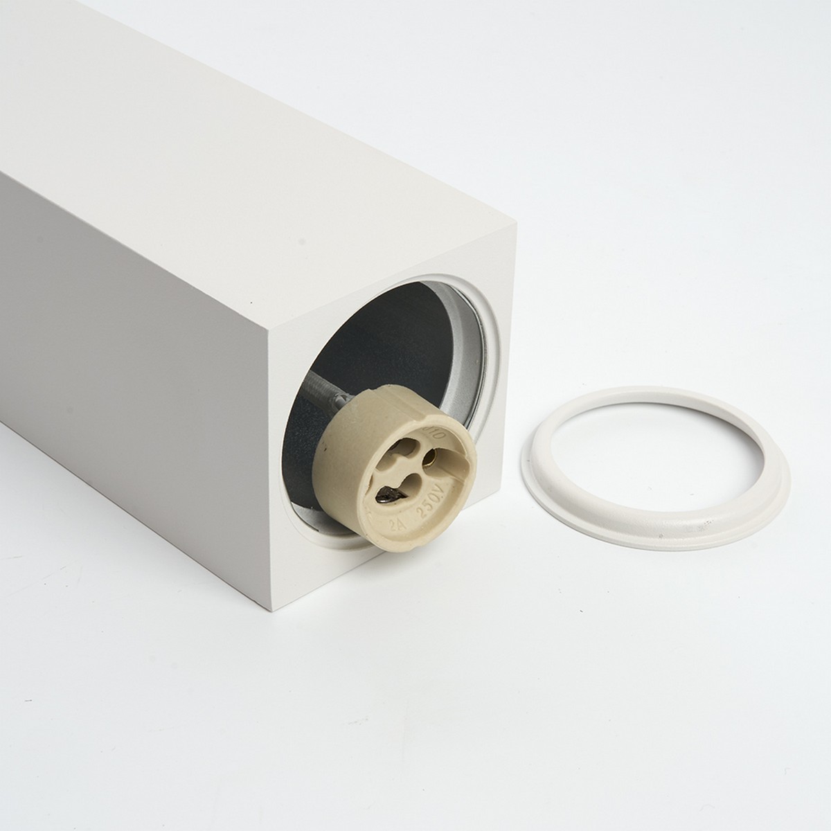 Подвесные светодиодные светильники Светильник подвесной Feron ML1748 Barrel QUAD levitation белый 48432 