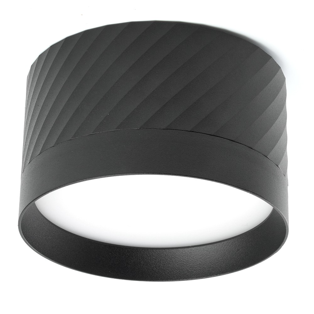 Накладные светодиодные светильники Светильник потолочный Feron HL371 25W GX70 черный 48737 