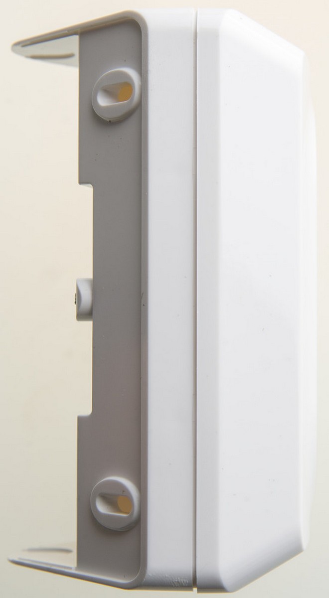 Этюд Белый Розетка 2-ая Systeme Electric Этюд наружный Белый угловая с/з со шторками 16А 250B PA16-108B