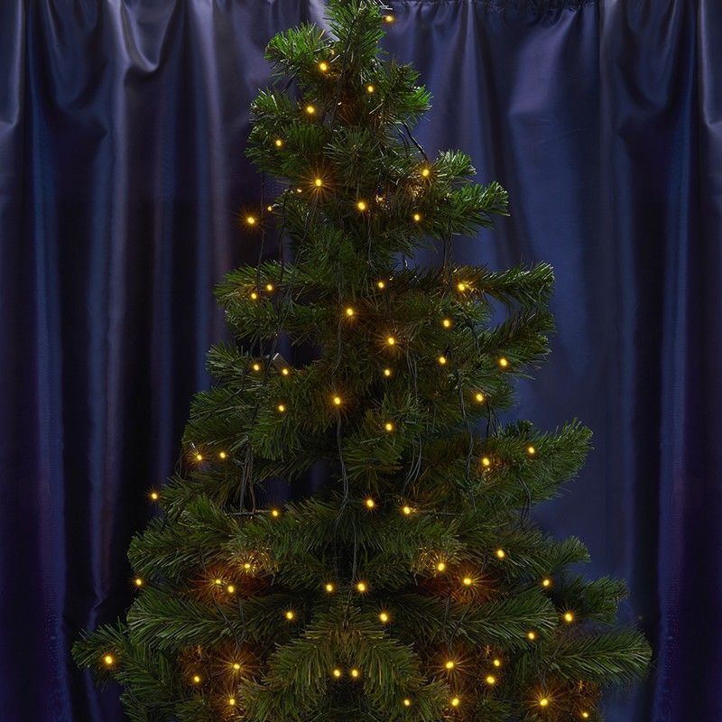 Светодиодная гирлянда Feron CL07 линейная статичная 40м + 3м 230V желтый 220V 41620