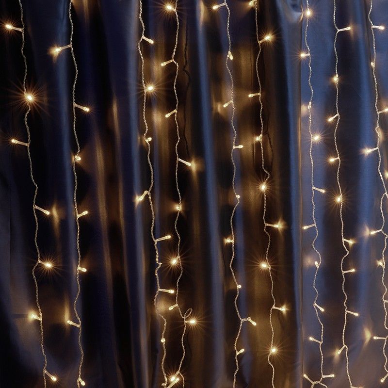 Светодиодная гирлянда Feron CL21 занавес статичная 3*2м + 3м 230V 2700К 220V 32338