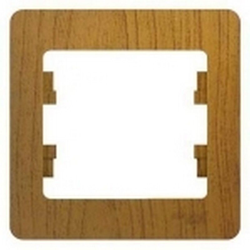 Glossa Дуб Рамка Systeme Electric Glossa Дерево Дуб 1-я GSL000501