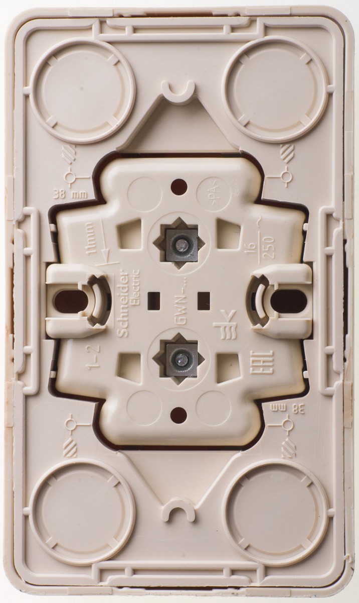 Этюд Дача Розетка 2-ая Systeme Electric Этюд наружный Дача Сосна б/з без шторок PA16-005D