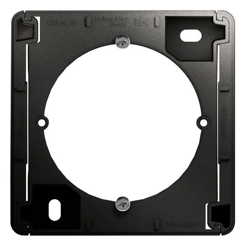 Glossa Антрацит Коробка Systeme Electric Glossa Антрацит наружного монтажа GSL000700