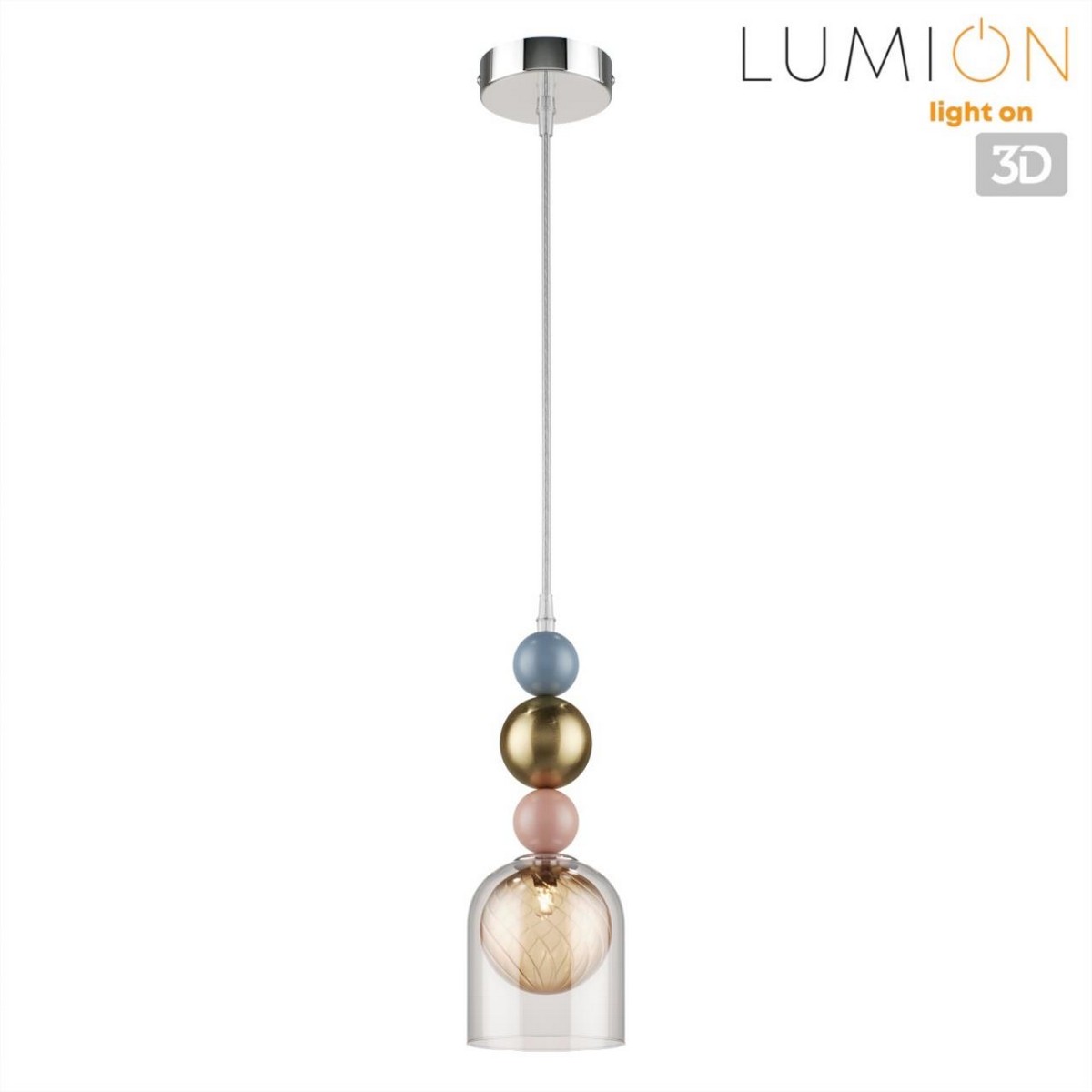 Подвесные светодиодные светильники Светильник подвесной LUMION 8067/1A GALLO 