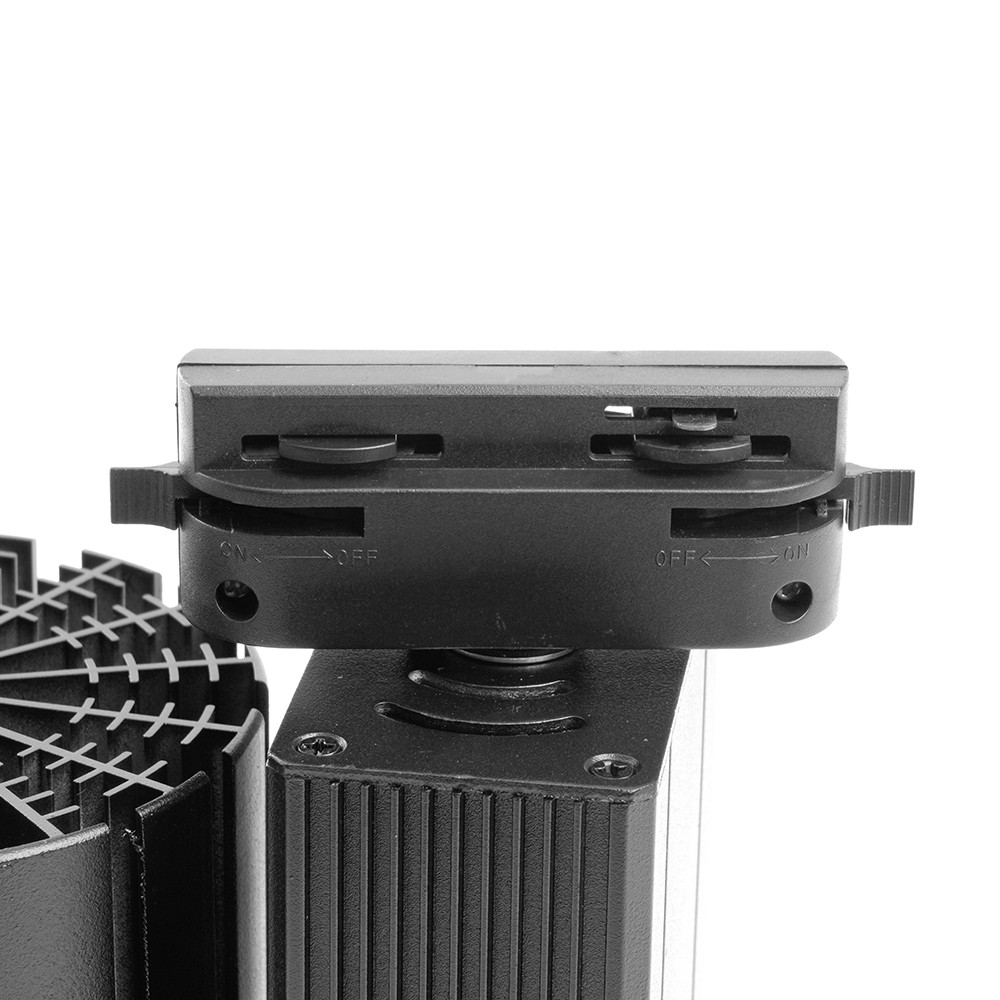 Трековые светодиодные светильники Светодиодный светильник Feron AL105 трековый на шинопровод 30W 4000К черный 35 градусов 29694 