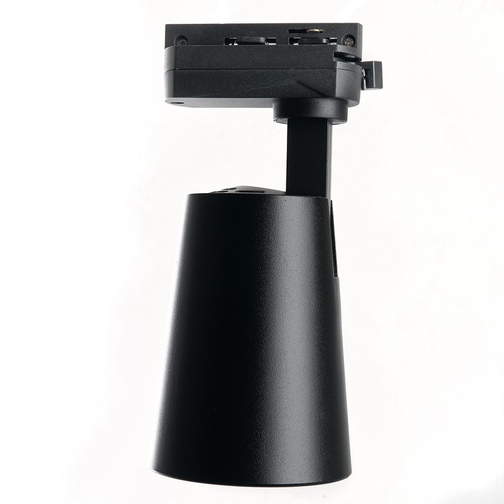 Трековые светодиодные светильники Светодиодный светильник Feron AL100 трековый на шинопровод 20W 4000K черный 41606 